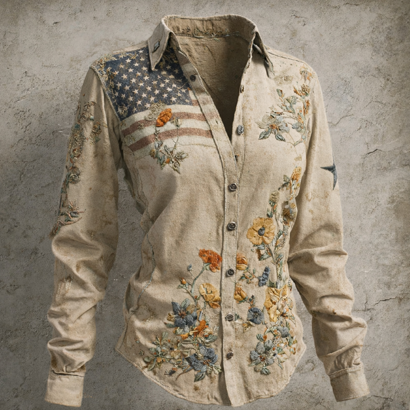 Women's US 250th Anniversary Casual Shirt