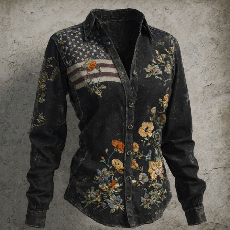 Women's US 250th Anniversary Casual Shirt