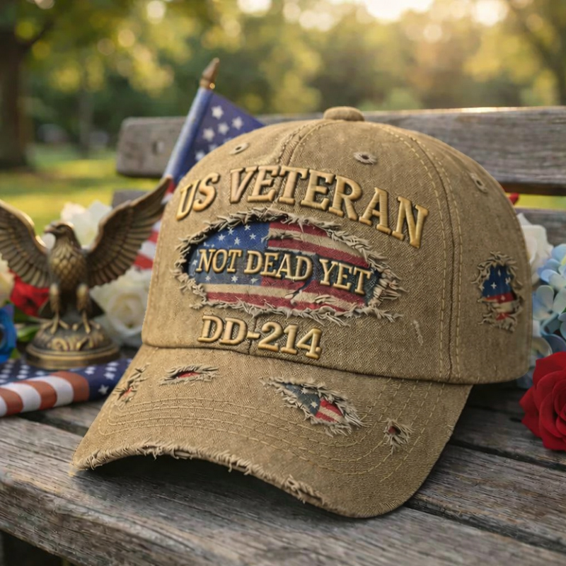 US Veteran Printed Casual Hat