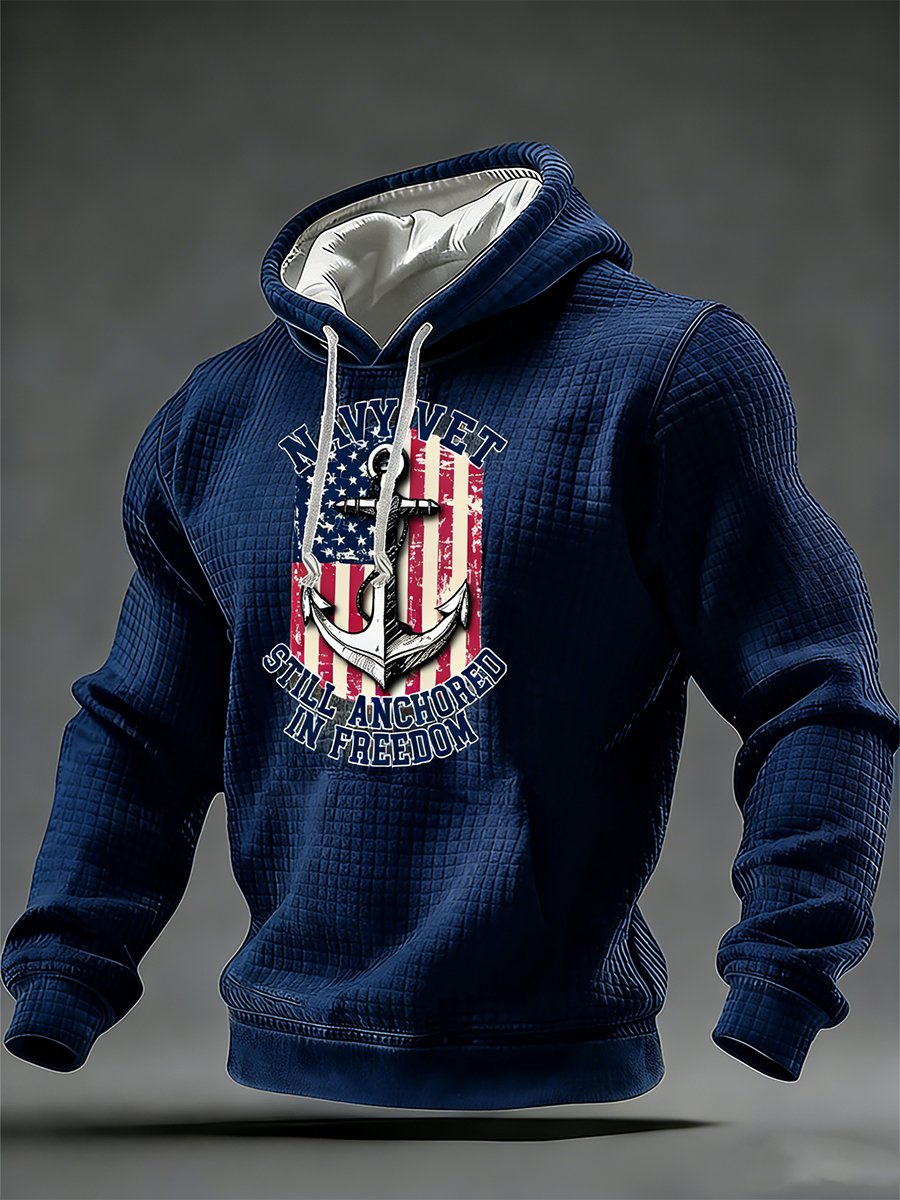 Men's Vintage 250th Anniversary Navy Hoodie