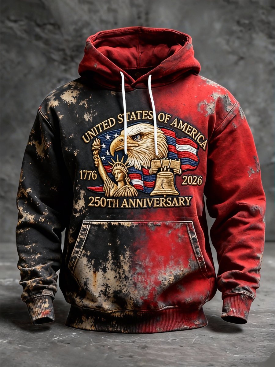 Men's Vintage US Navy 250th Anniversary Hoodie
