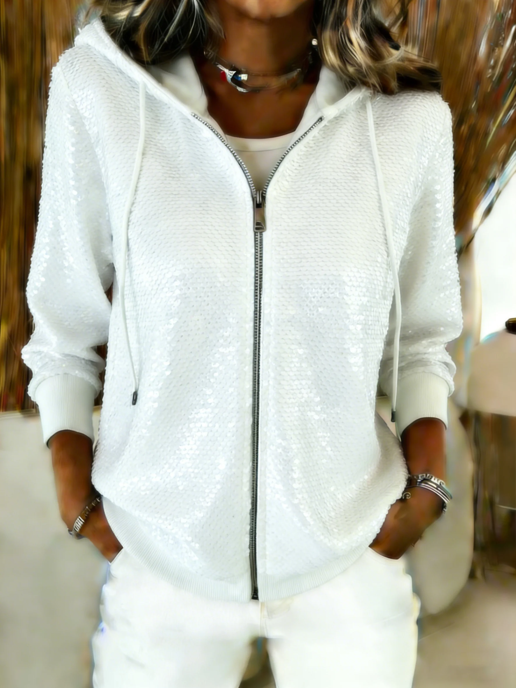 Women's Retro St. Patrick's Day Print Knit Cardigan