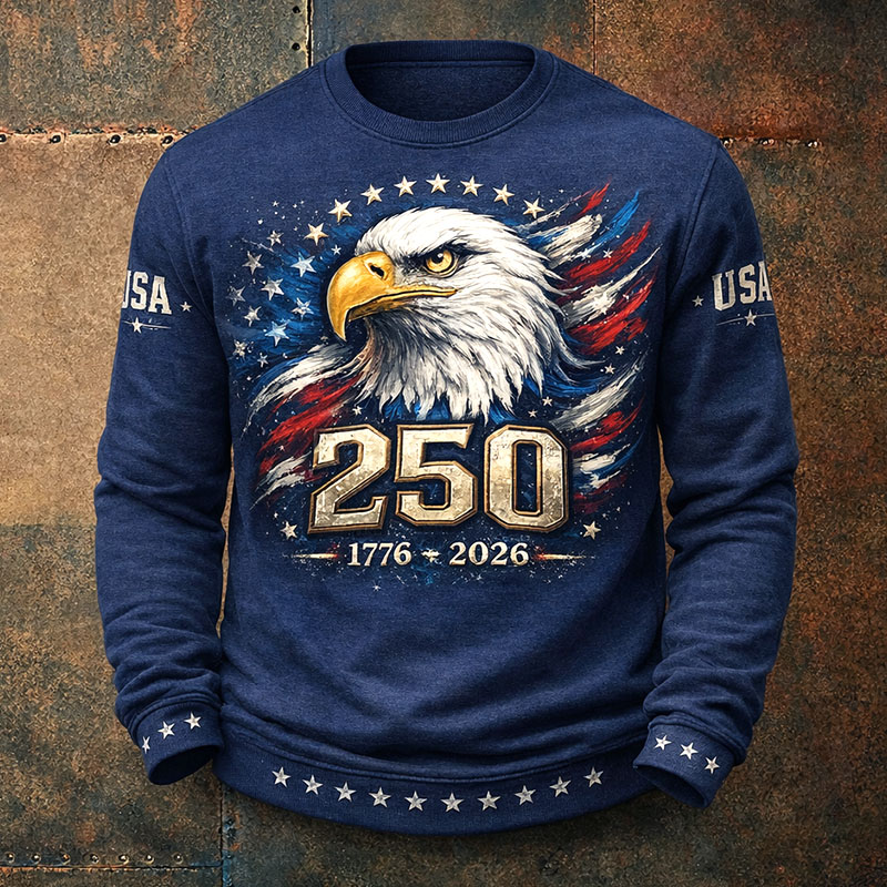 United States 250th Anniversary Casual Sweatshirt