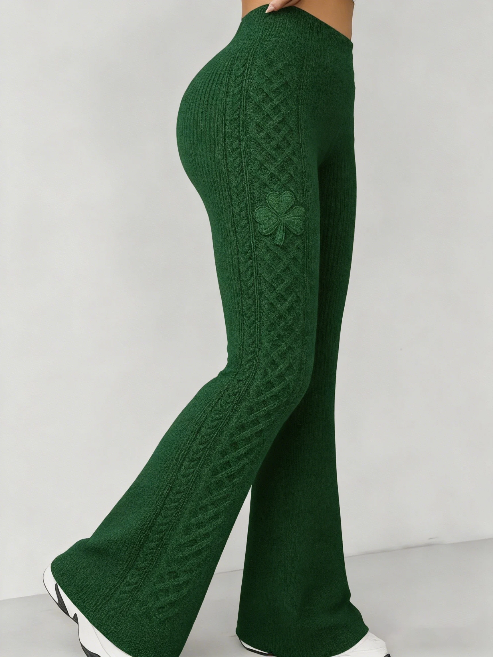 Women's St. Patrick's Day Print Casual Pants