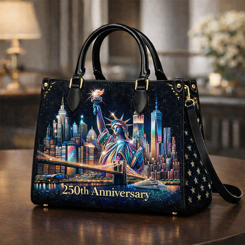US 250th Anniversary Floral Print Handbag