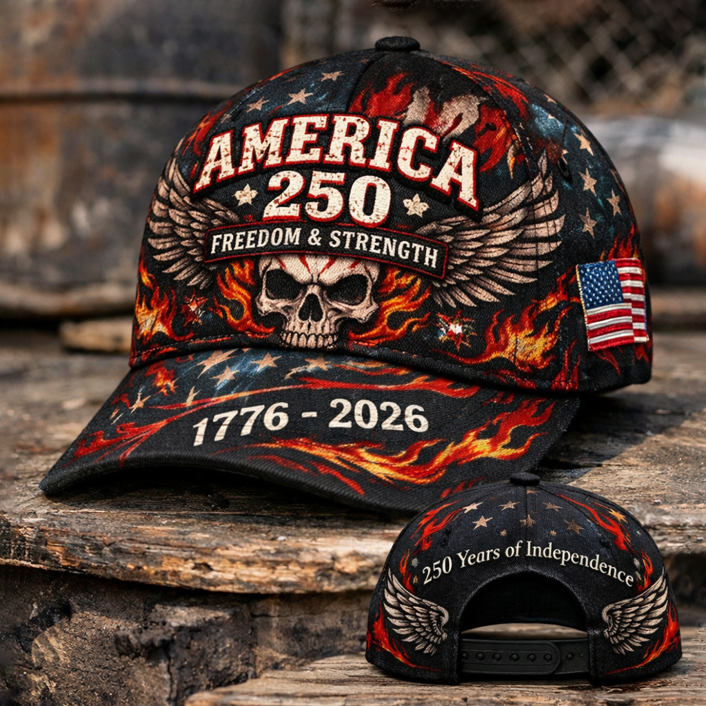 US 250th Anniversary Casual Printed Hat