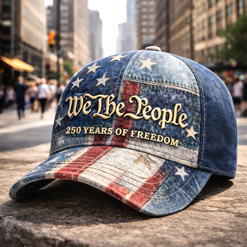 US Retro 250th Anniversary Casual Hat