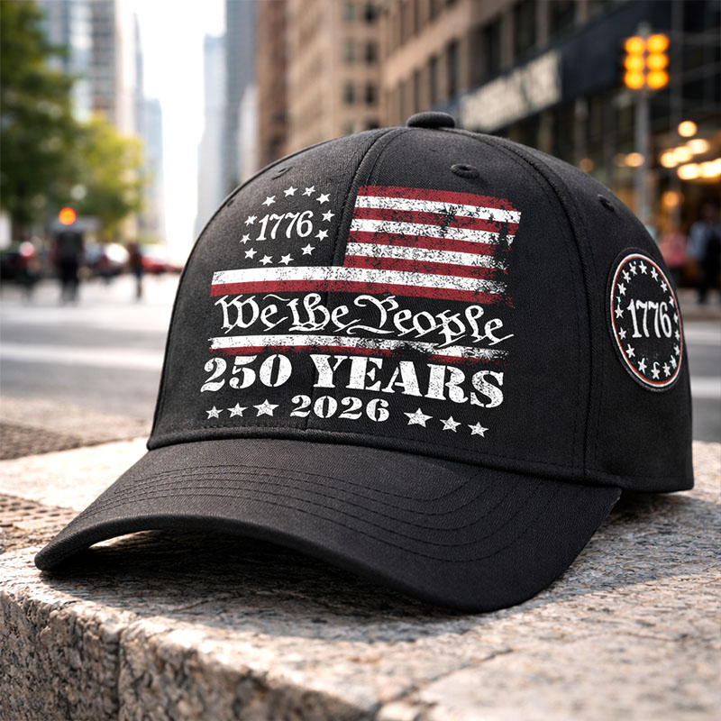 US Retro 250th Anniversary Casual Hat