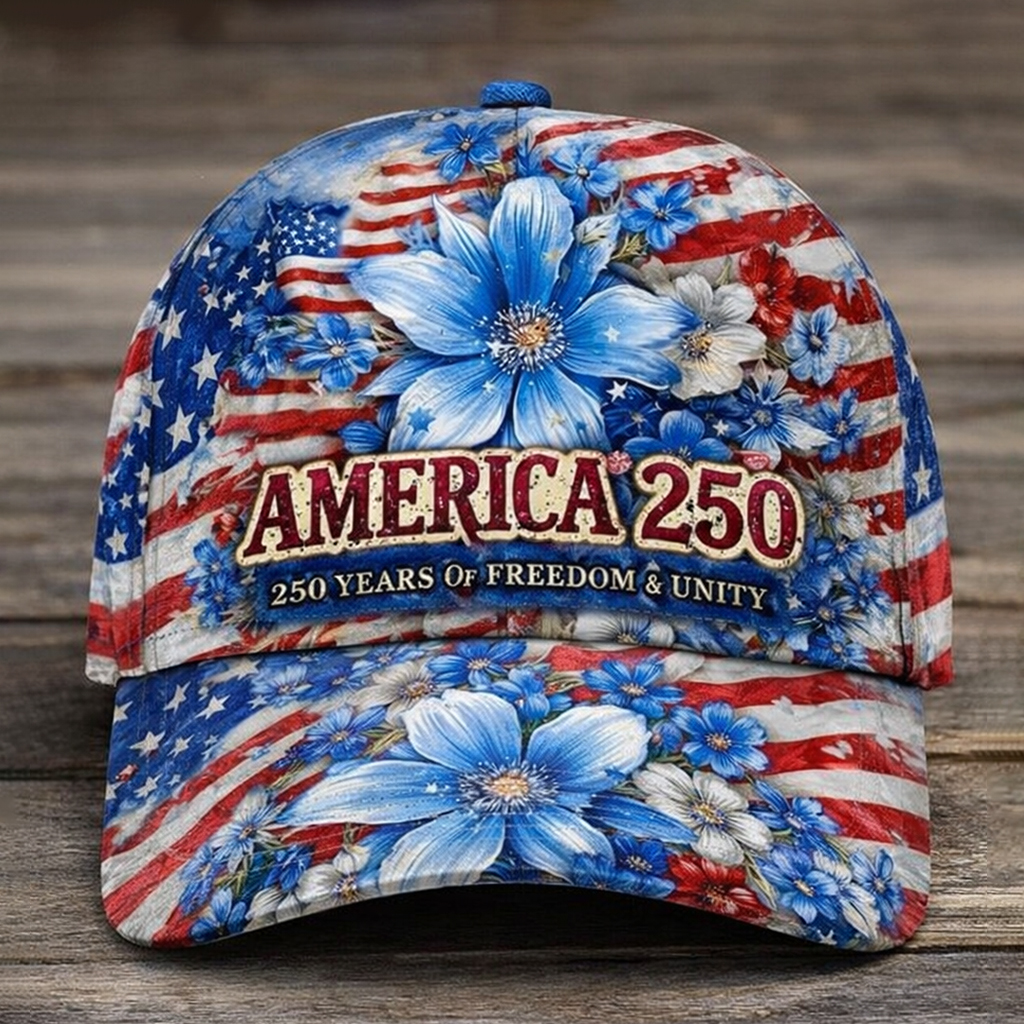US 250th Anniversary Casual Printed Hat