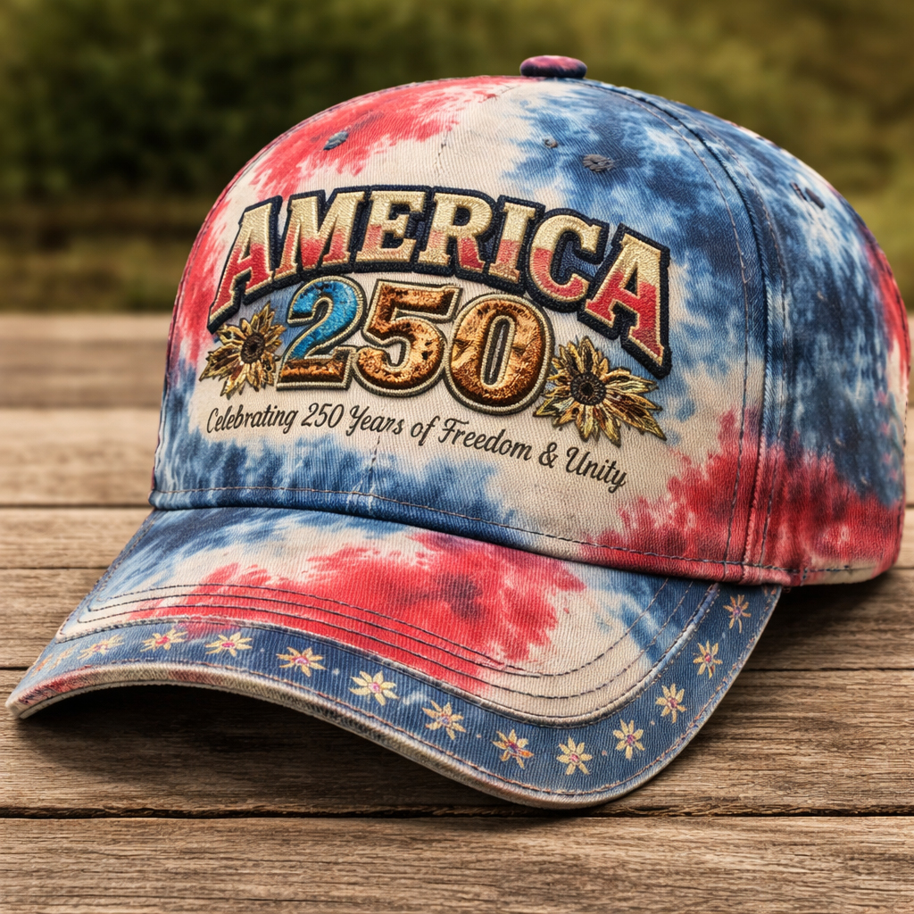 US 250th Anniversary Casual Printed Hat