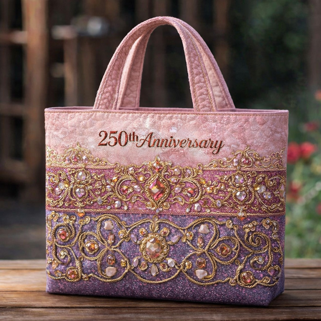 US 250th Anniversary Retro Art Casual Tote Bag