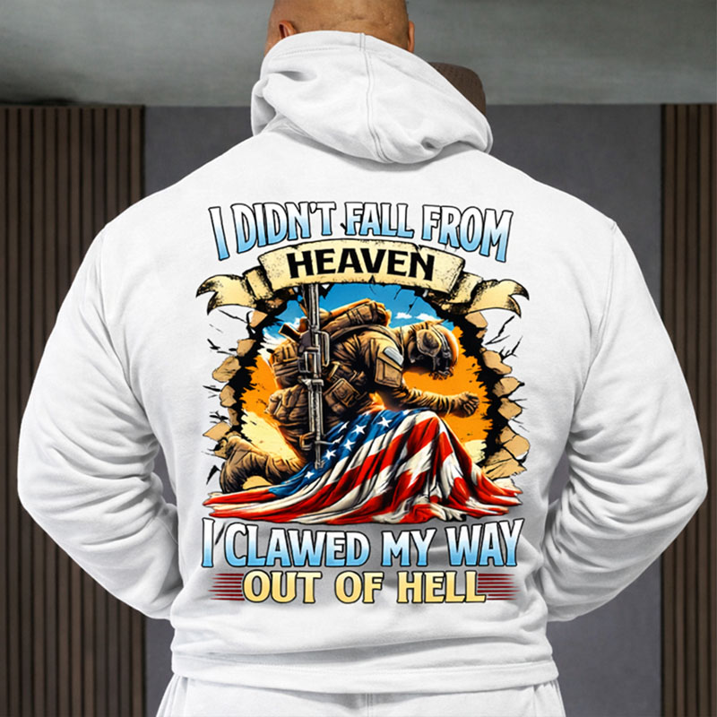 Veterans Art Print Casual Hoodie