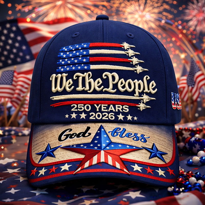 250th Anniversary Art Print Casual Hat