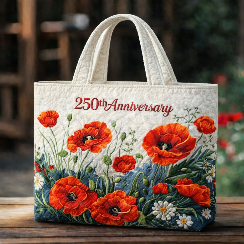US 250th Anniversary Retro Art Casual Tote Bag