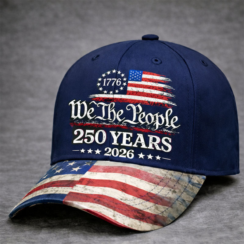 We The People Art Print Hat