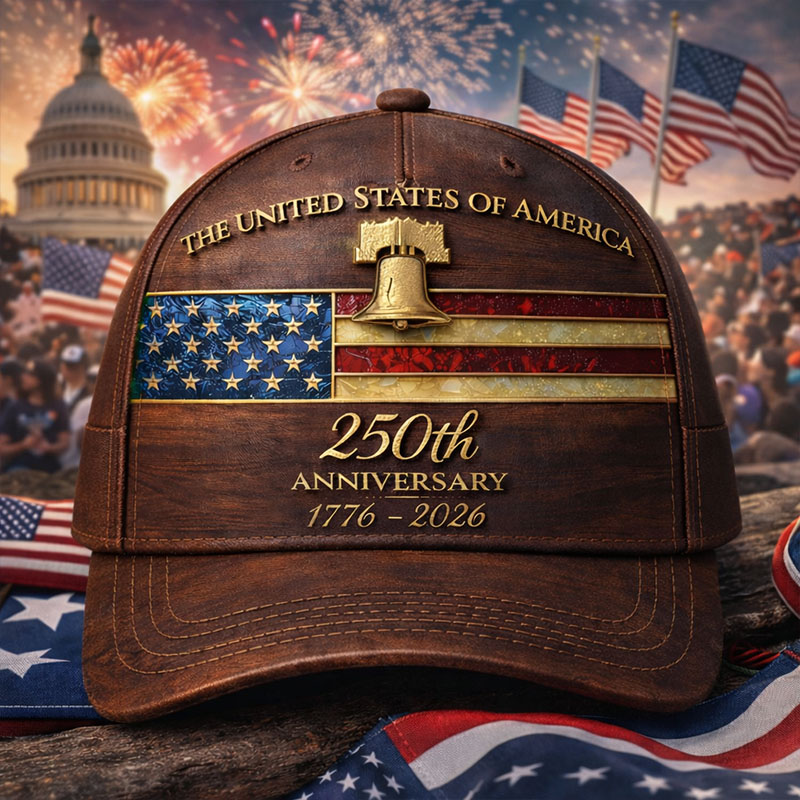 250th Anniversary Art Print Casual Hat