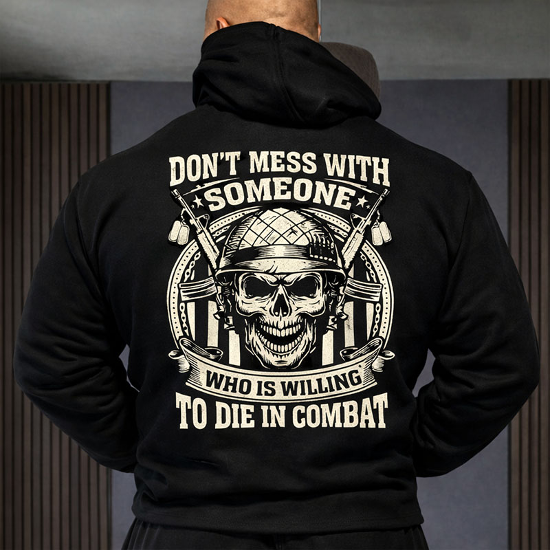 Veterans Art Print Casual Hoodie