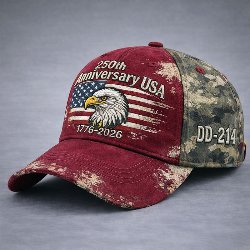 Veterans 250th Anniversary Art Print Hat