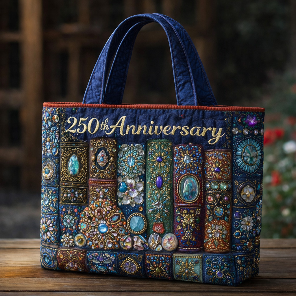 US 250th Anniversary Retro Art Casual Tote Bag
