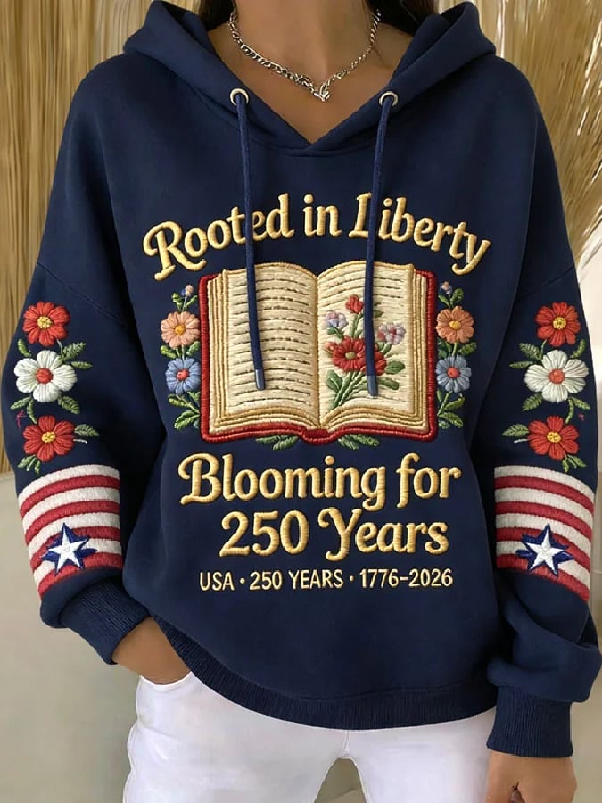 Women's American 250th Anniversary Print Sweatshirt