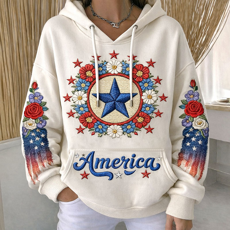 250th Anniversary Of The United States Art Print Casual Hoodie