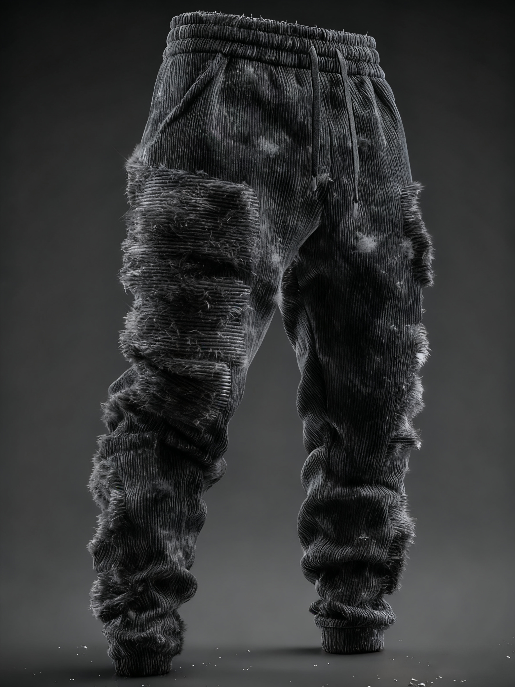 Men's Christmas Art Casual Knit Pants