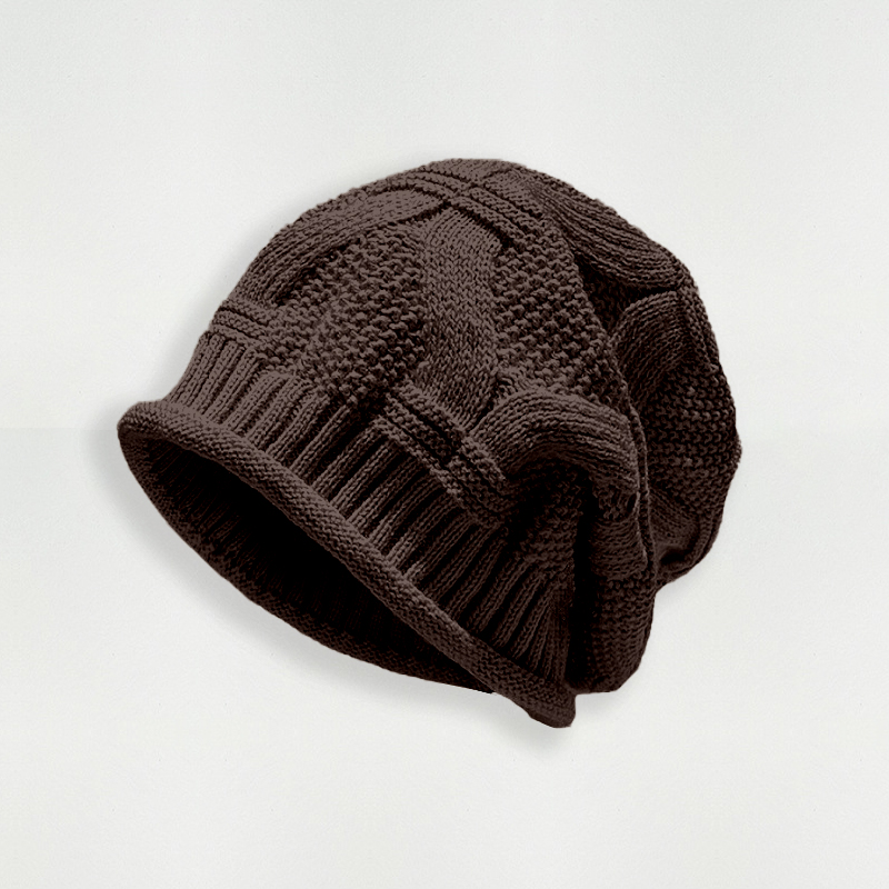 Unisex Cozy Jacquard Knit Hat