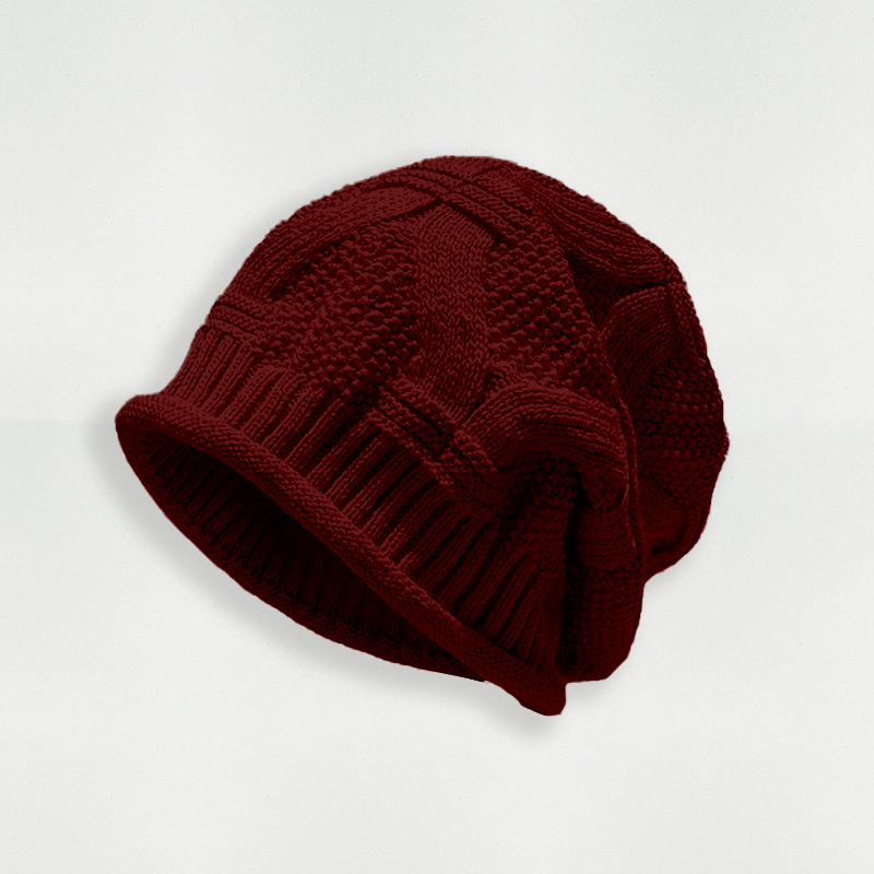 Unisex Cozy Jacquard Knit Hat
