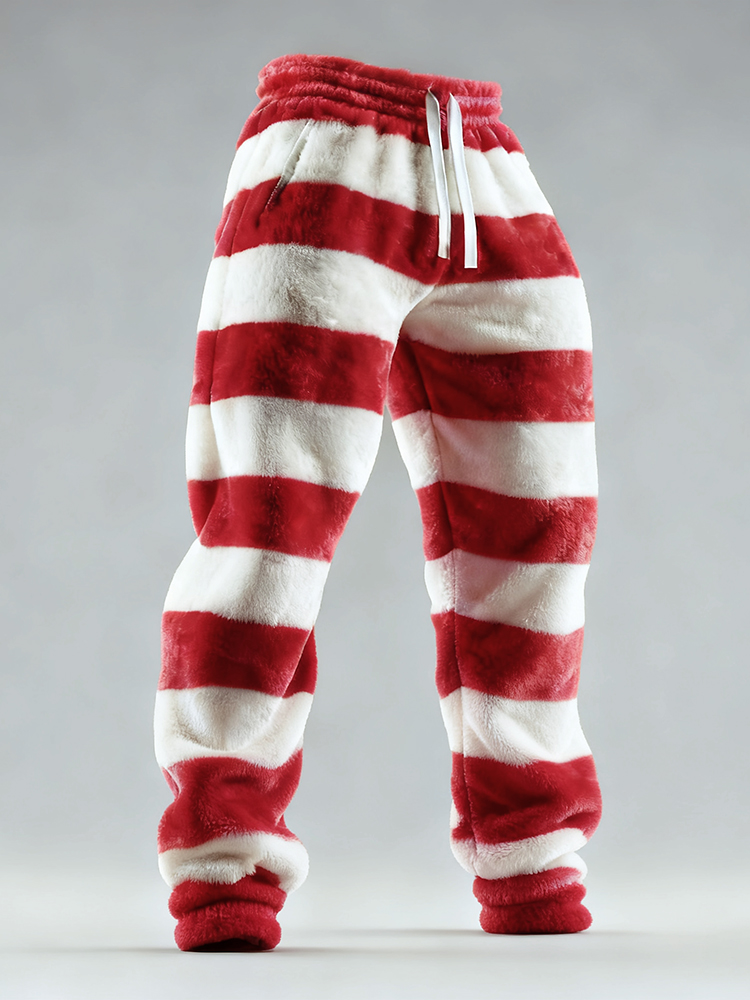 Men's Christmas Cosplay Art Flannel Sweatpants