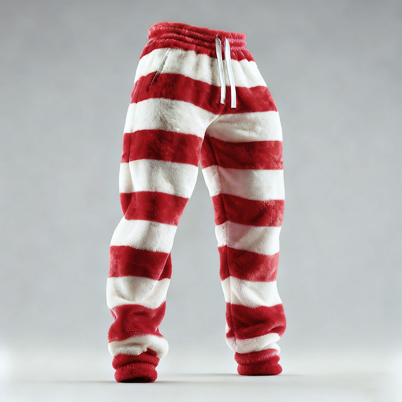 Men's Christmas Cosplay Art Flannel Sweatpants