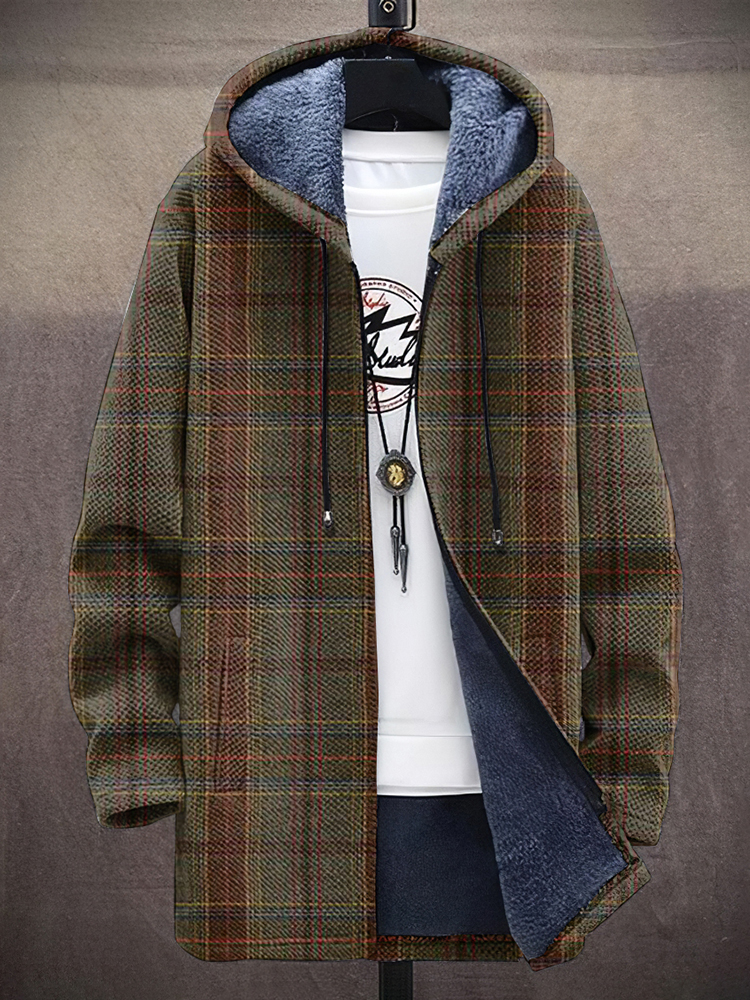 Men's Vintage Scottish Tartan Jacket
