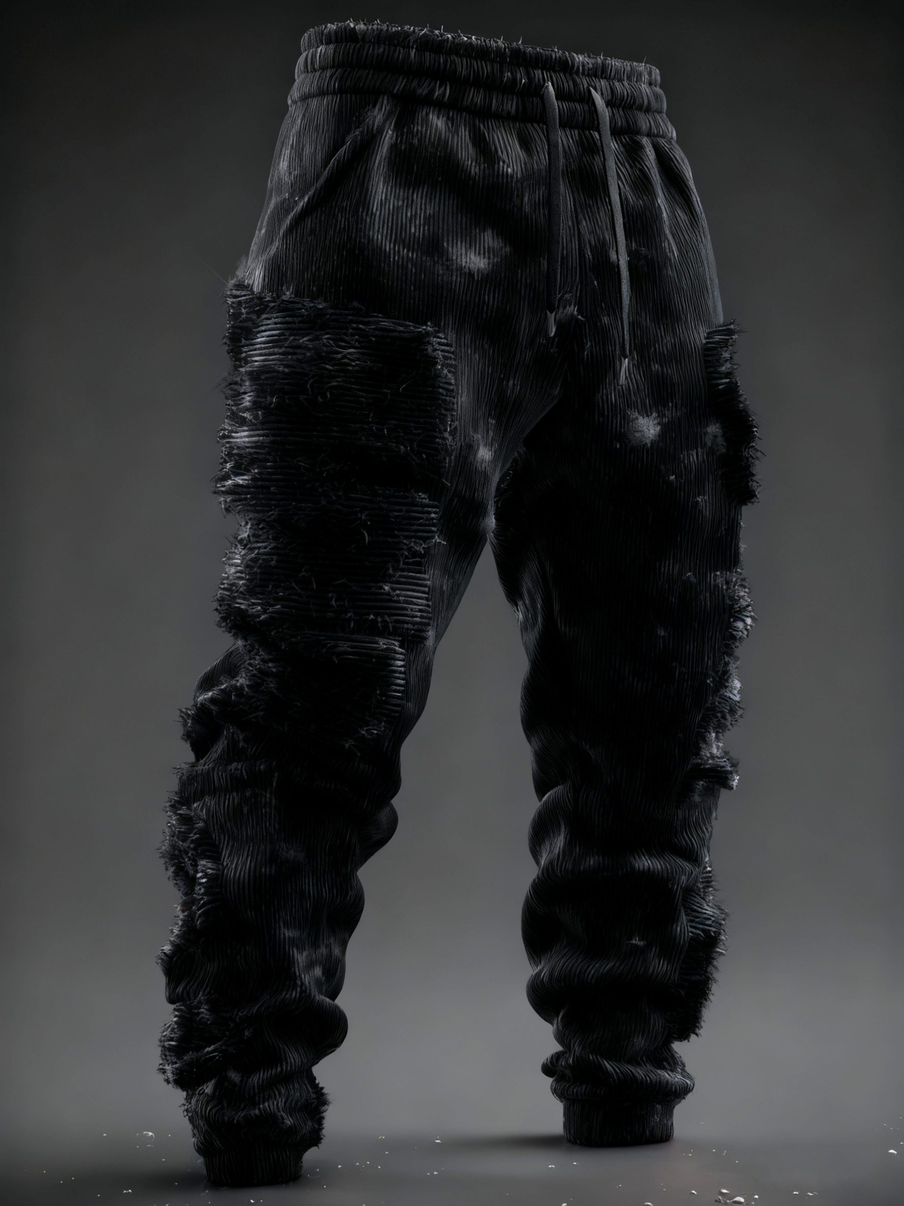 Men's Christmas Art Casual Knit Pants