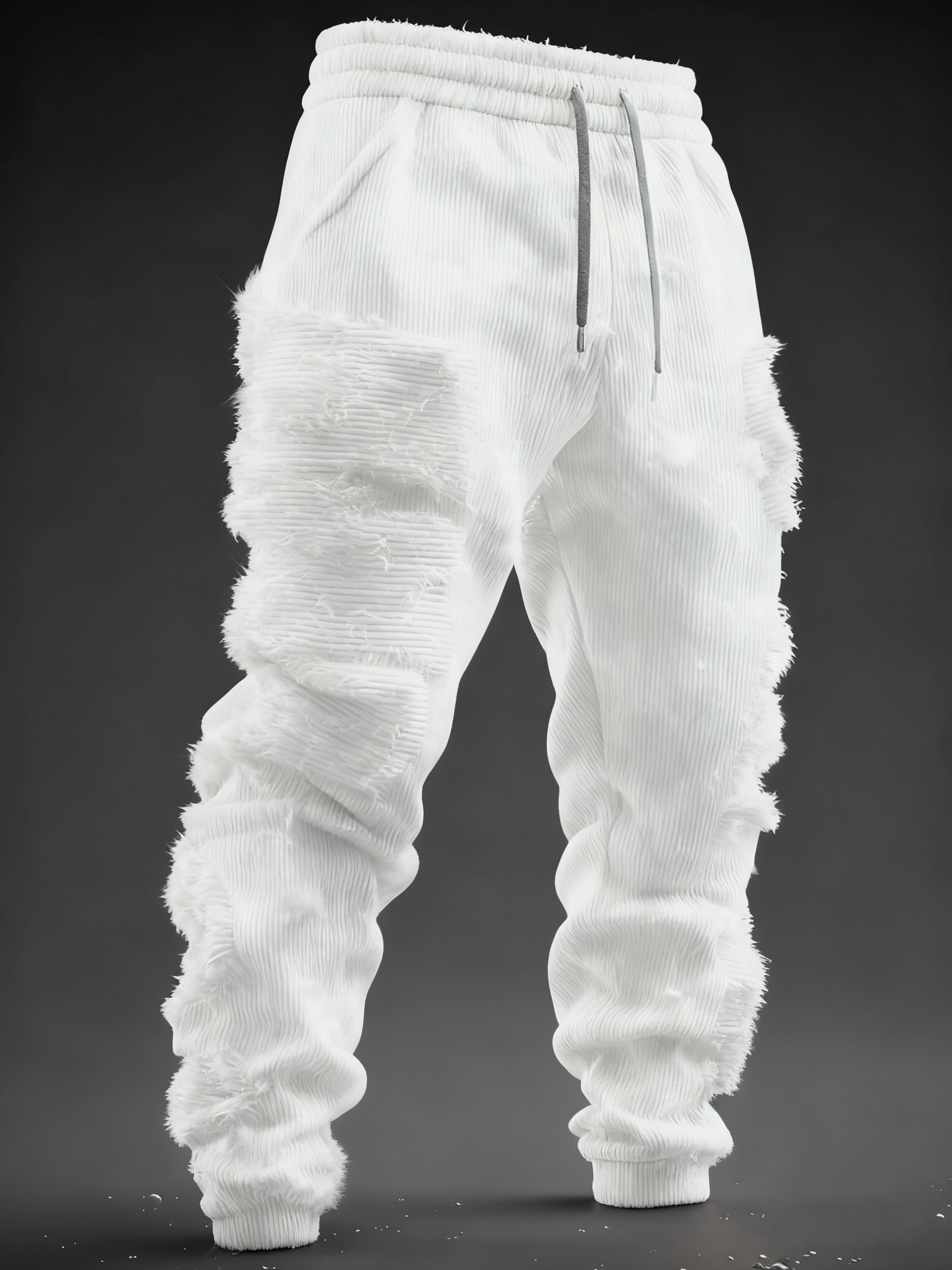 Men's Christmas Art Casual Knit Pants