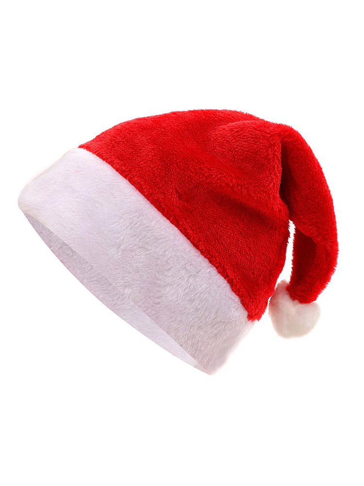 Unisex Plush Christmas Hat