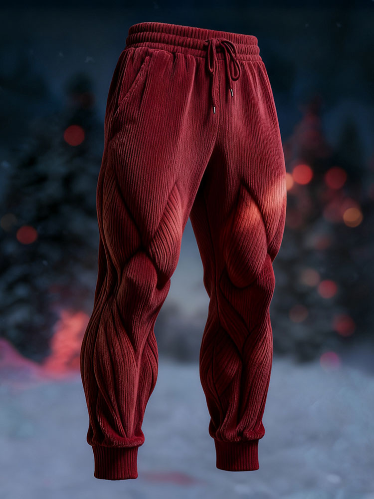 Men's Christmas Artistic Casual Sports Pants