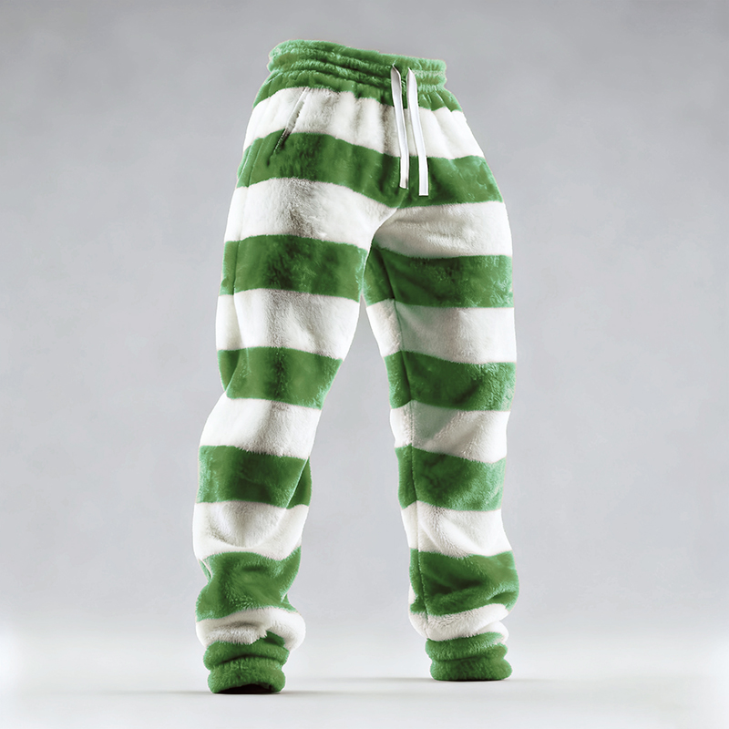 Men's Christmas Cosplay Art Flannel Sweatpants