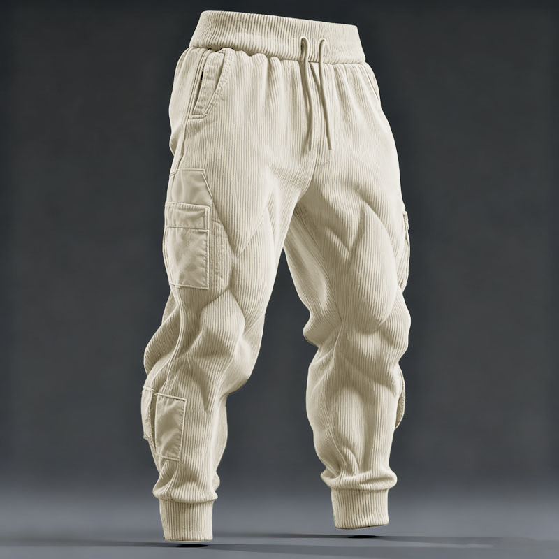 Muscle Line Art Men's Casual Sports Pants