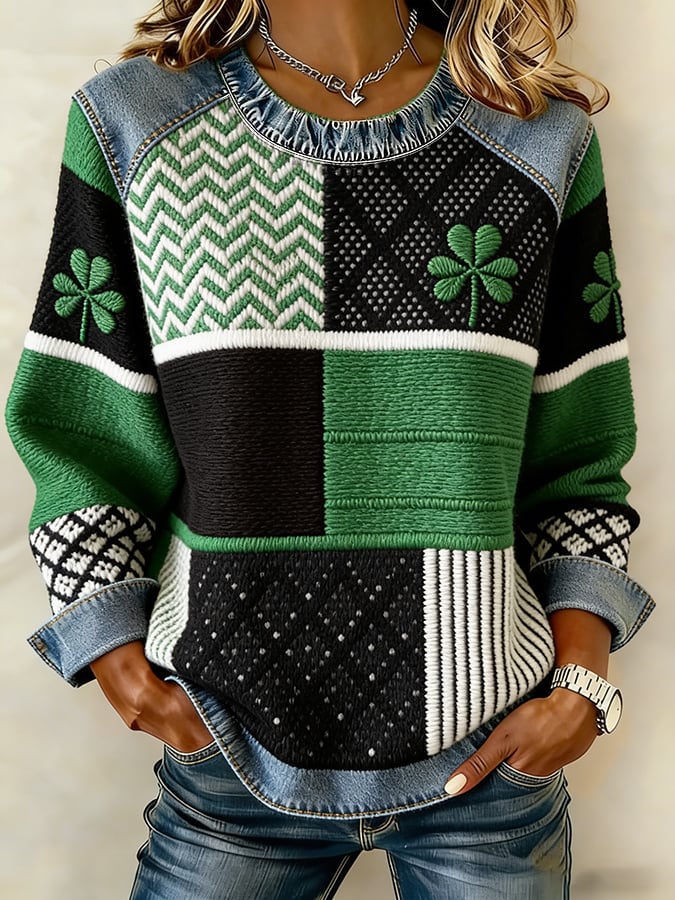 Women's Shenanigans Coordinator Printed Casual Sweatshirt