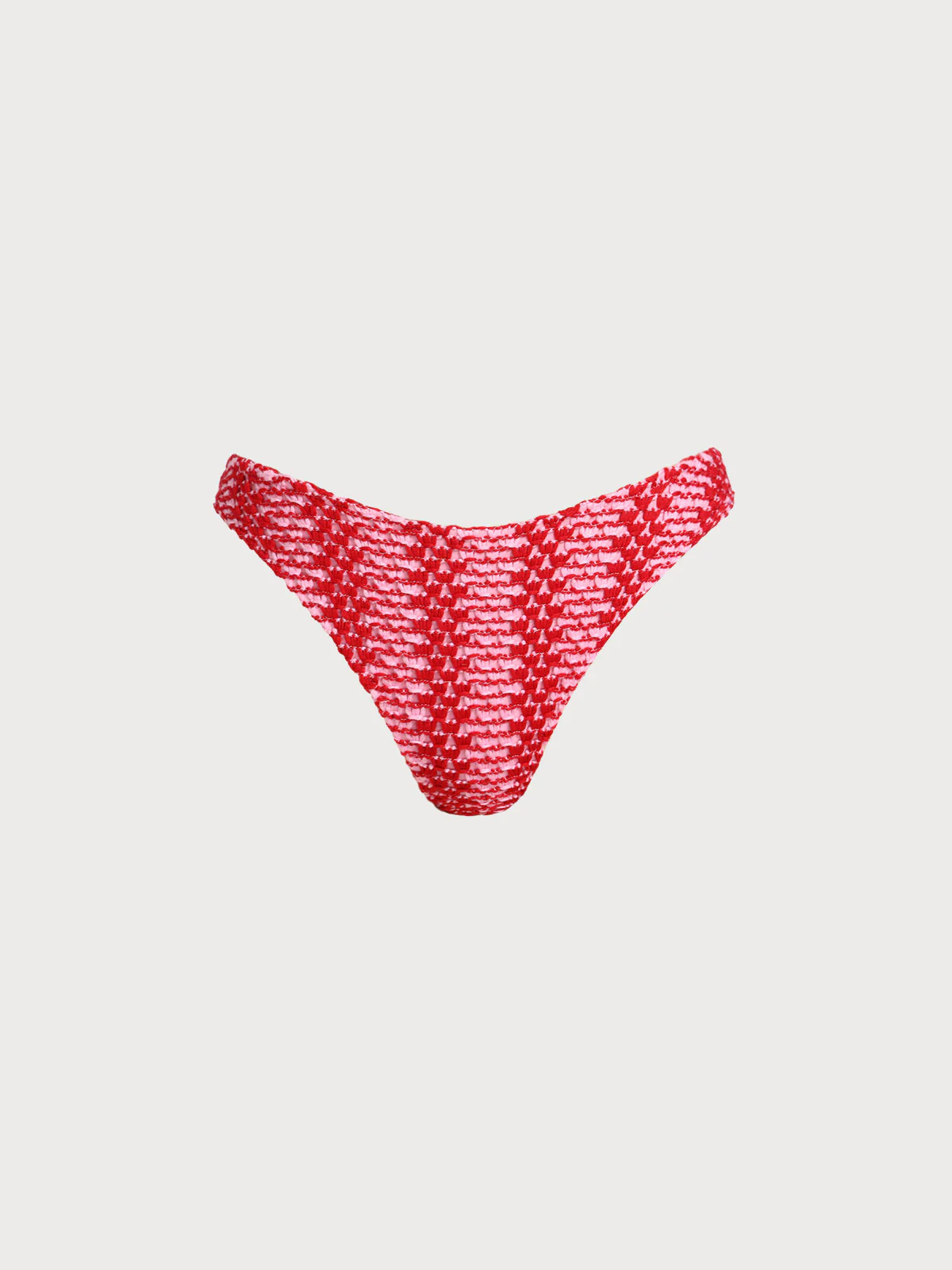 Red Crochet Bikini Bottom