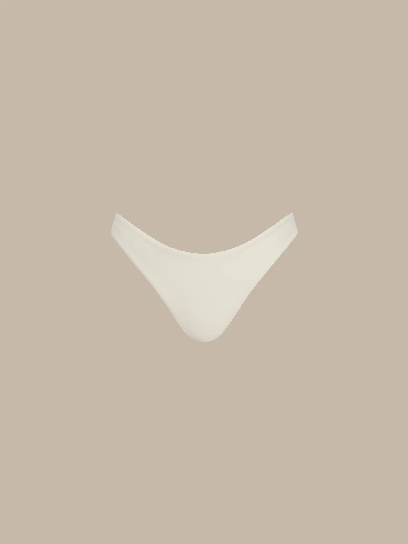 ECONYL® Off White Bikini Bottom