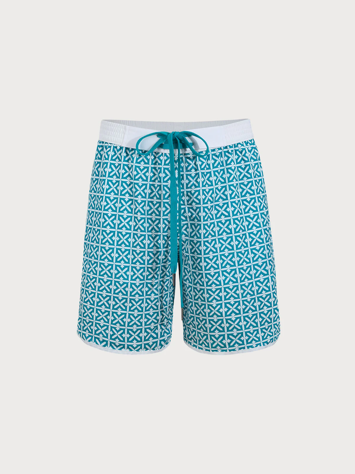 Blue Plaid Beach Men's 7