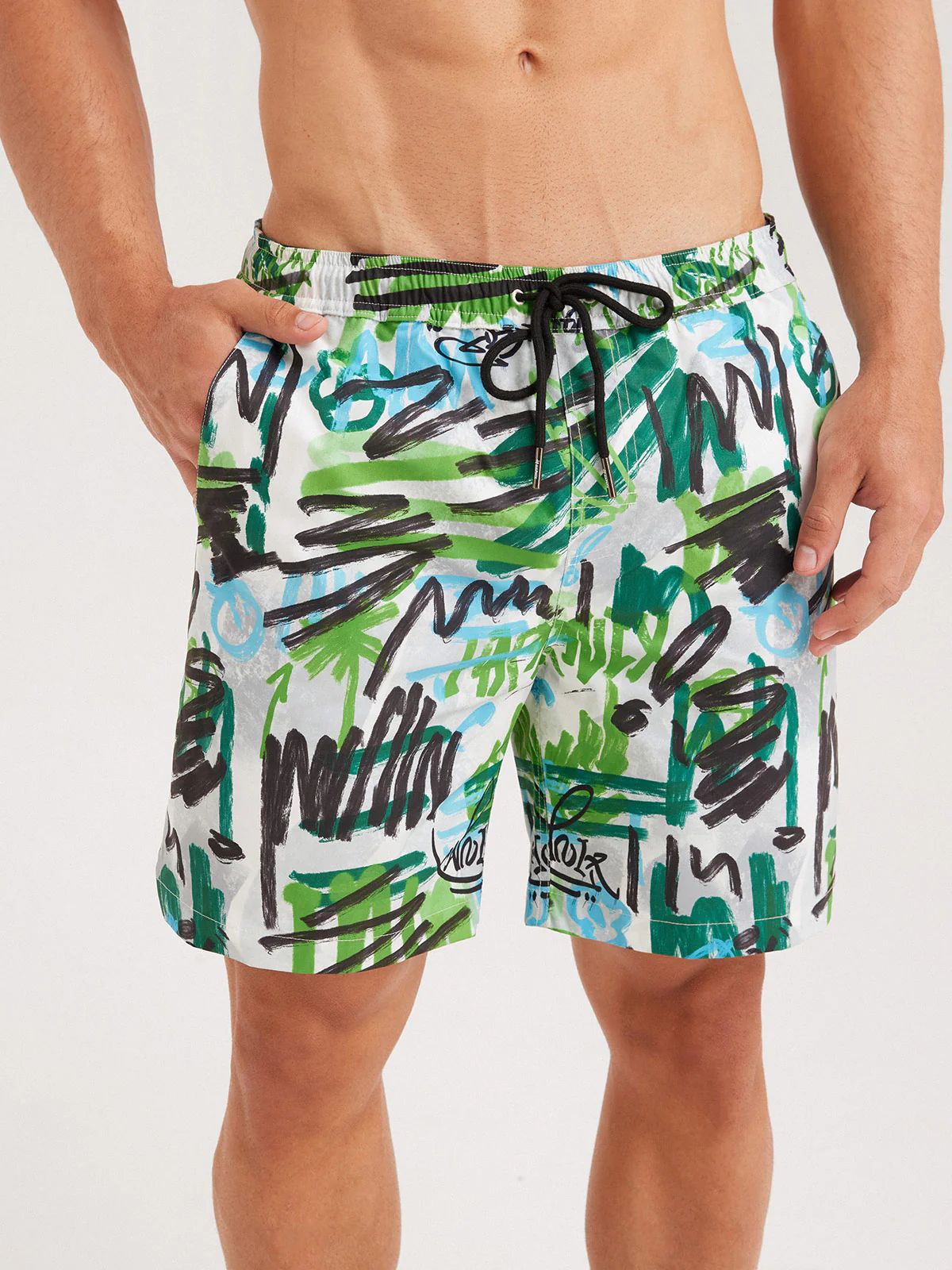 Hapnix® - Men's Green Printed 7