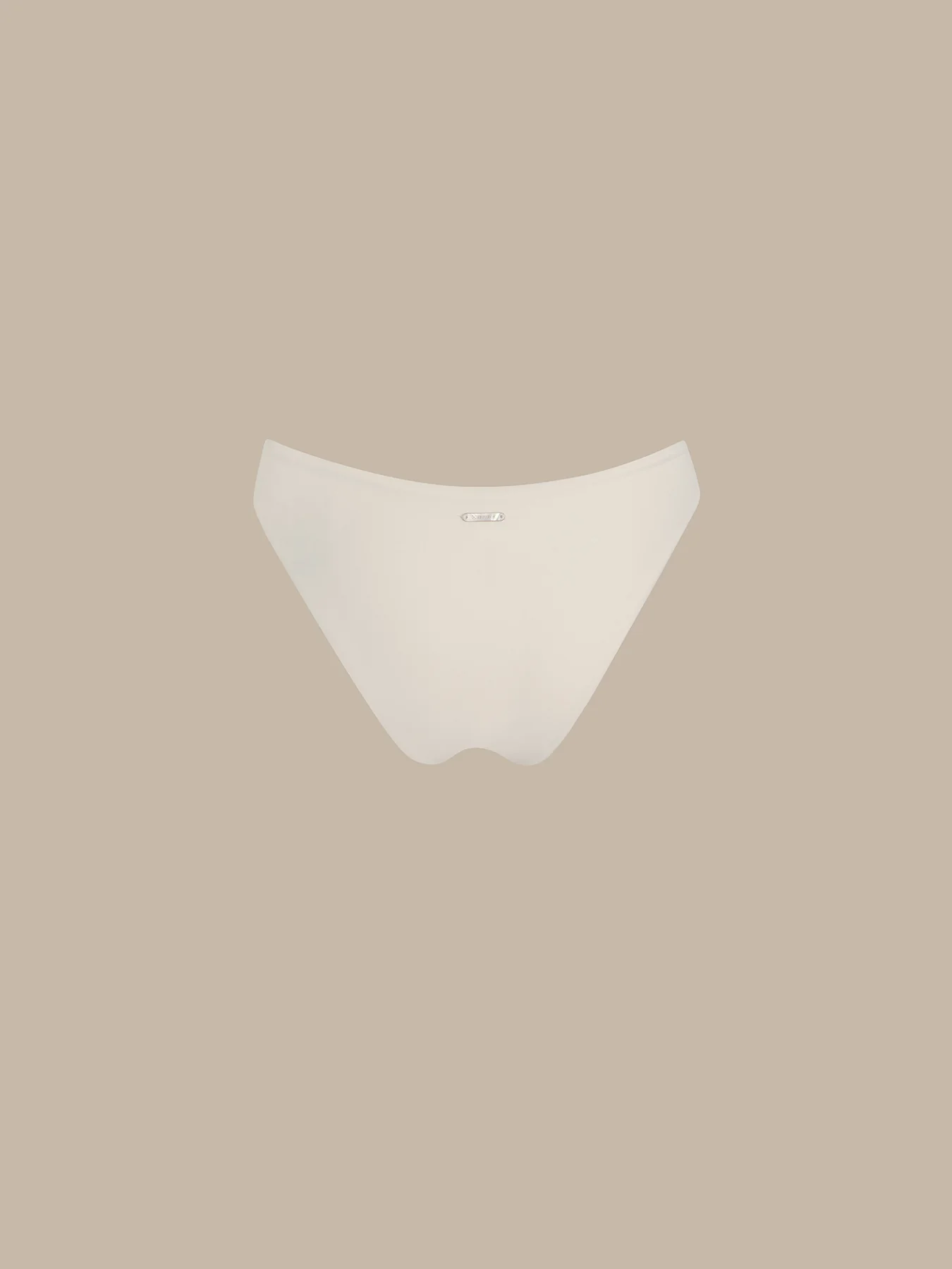 ECONYL® Off White Bikini Bottom