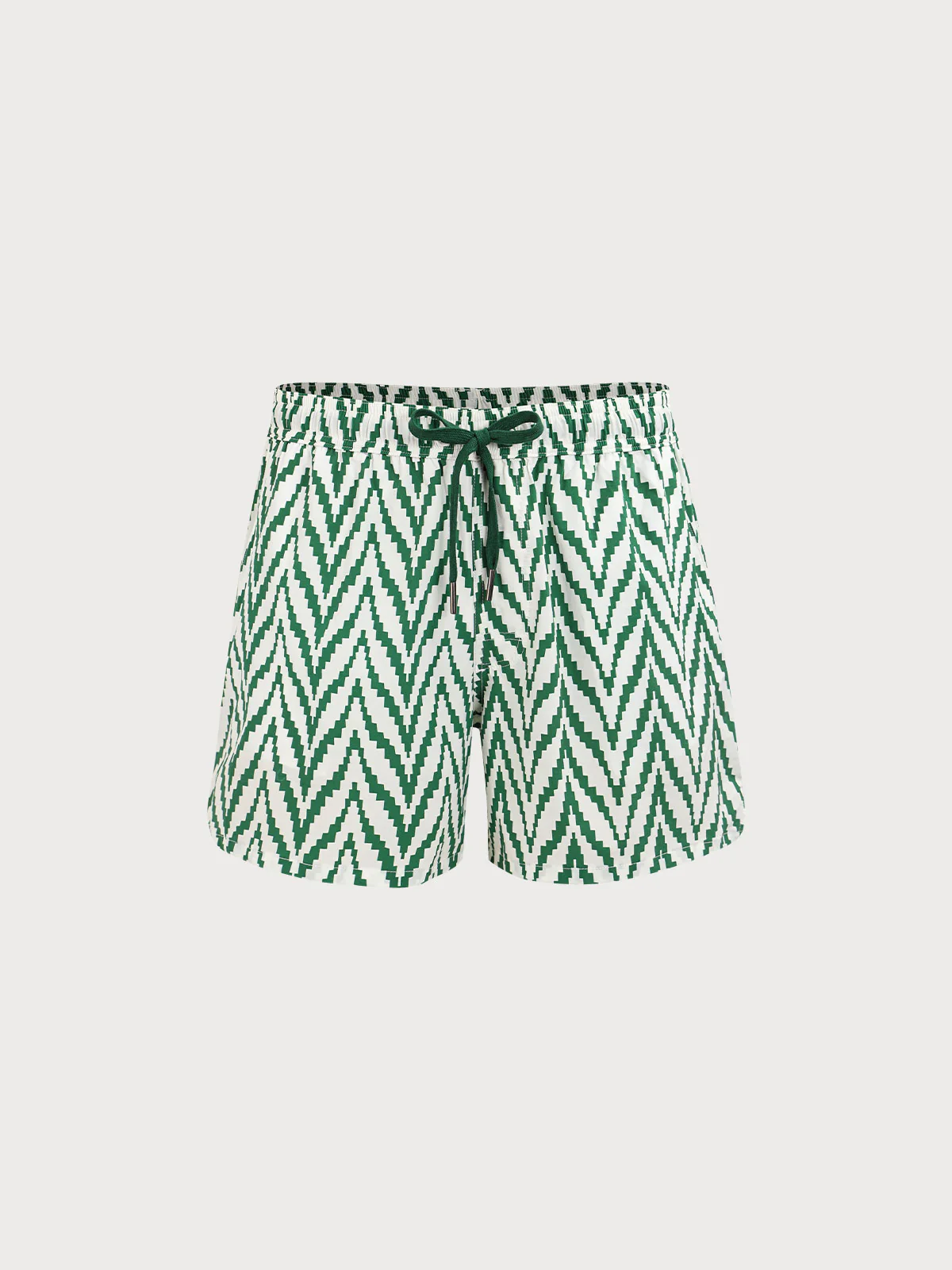 The Green Geometric Beach Men's 5