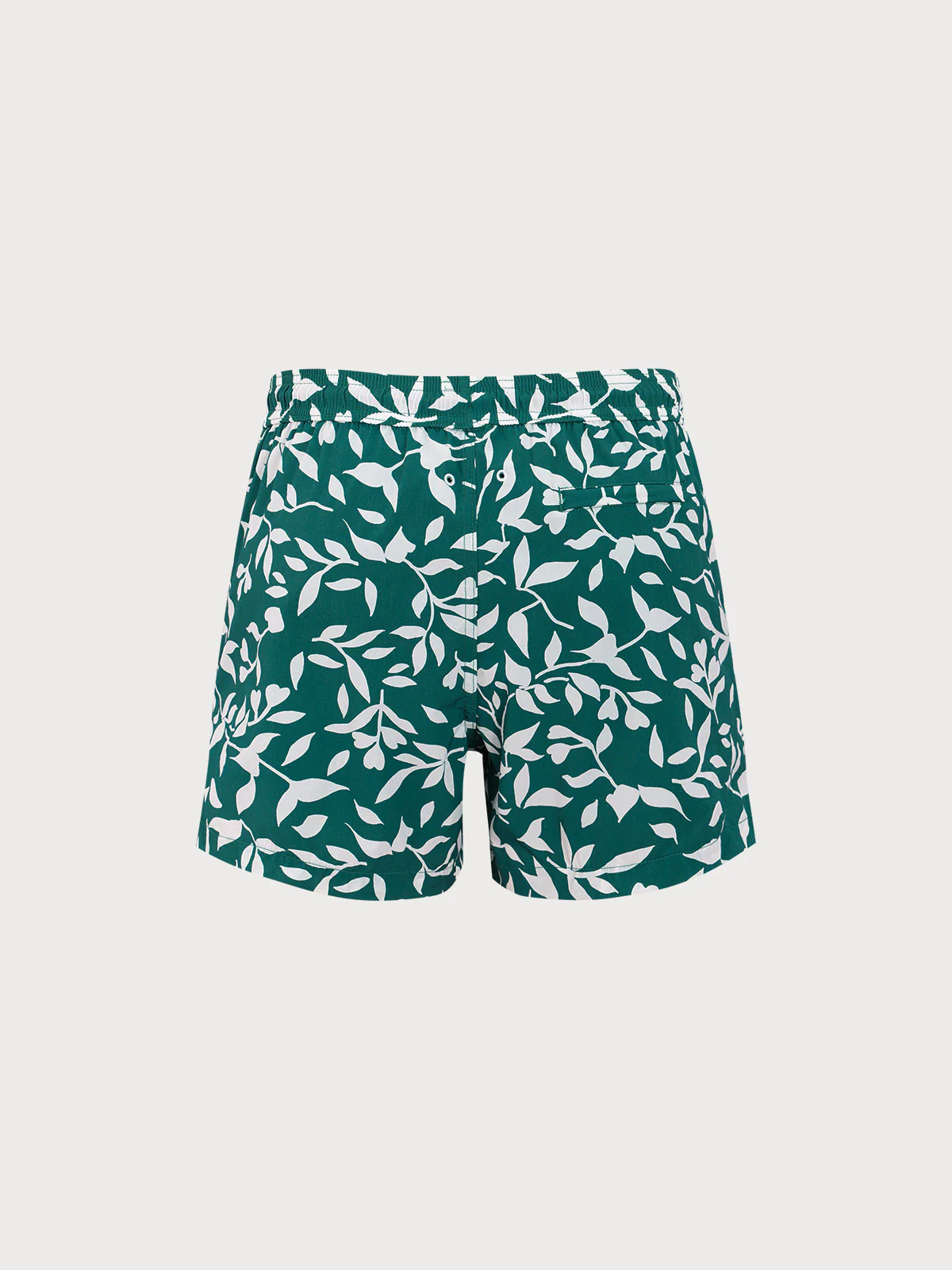 Green Floral Beach Men's 5