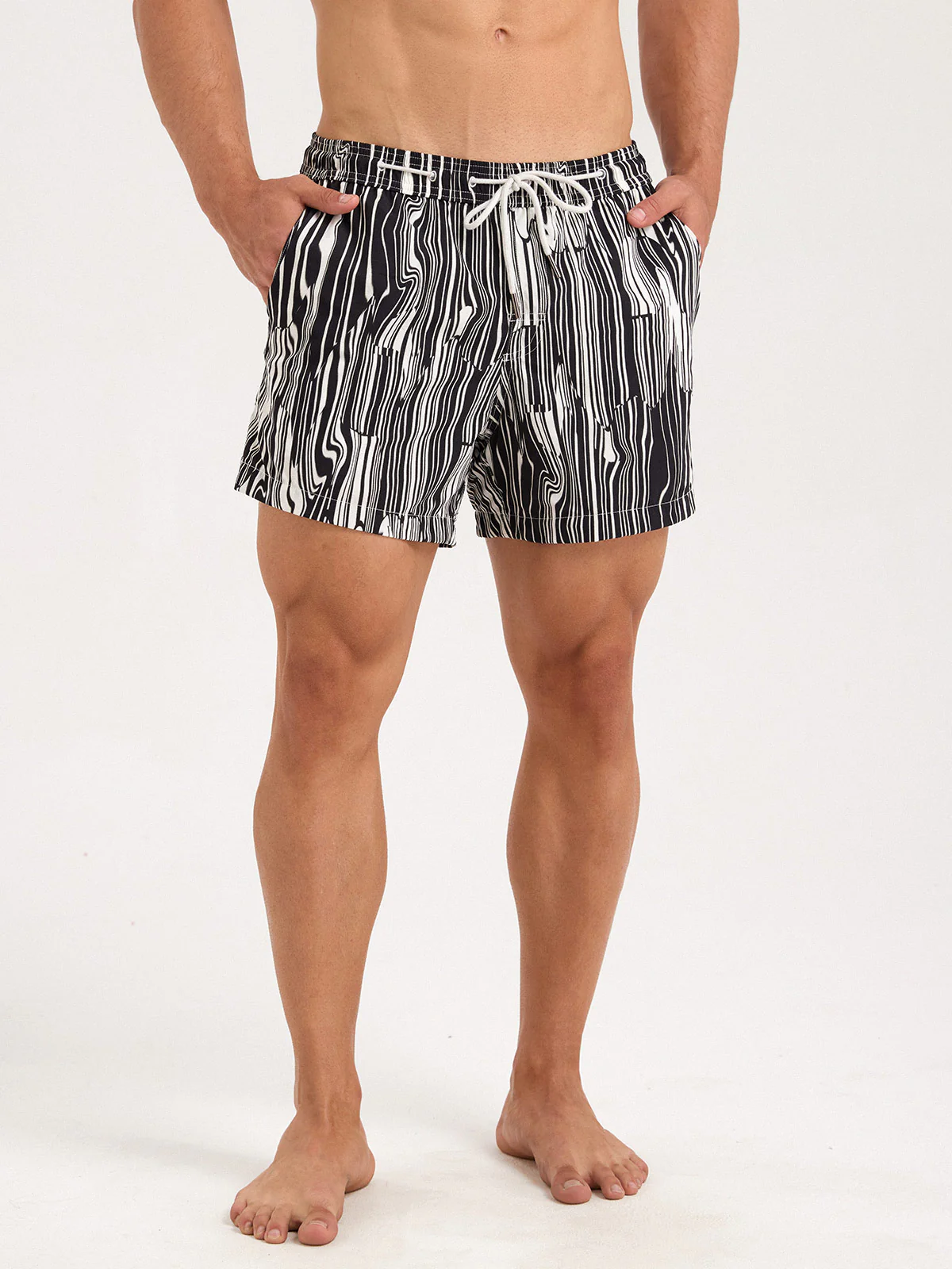 Hapnix® - Men's Black Stripes 5