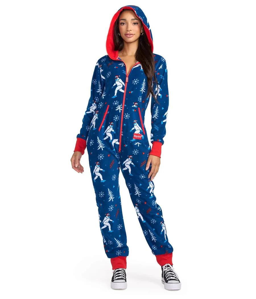 Women's Yuletide Yeti Jumpsuit