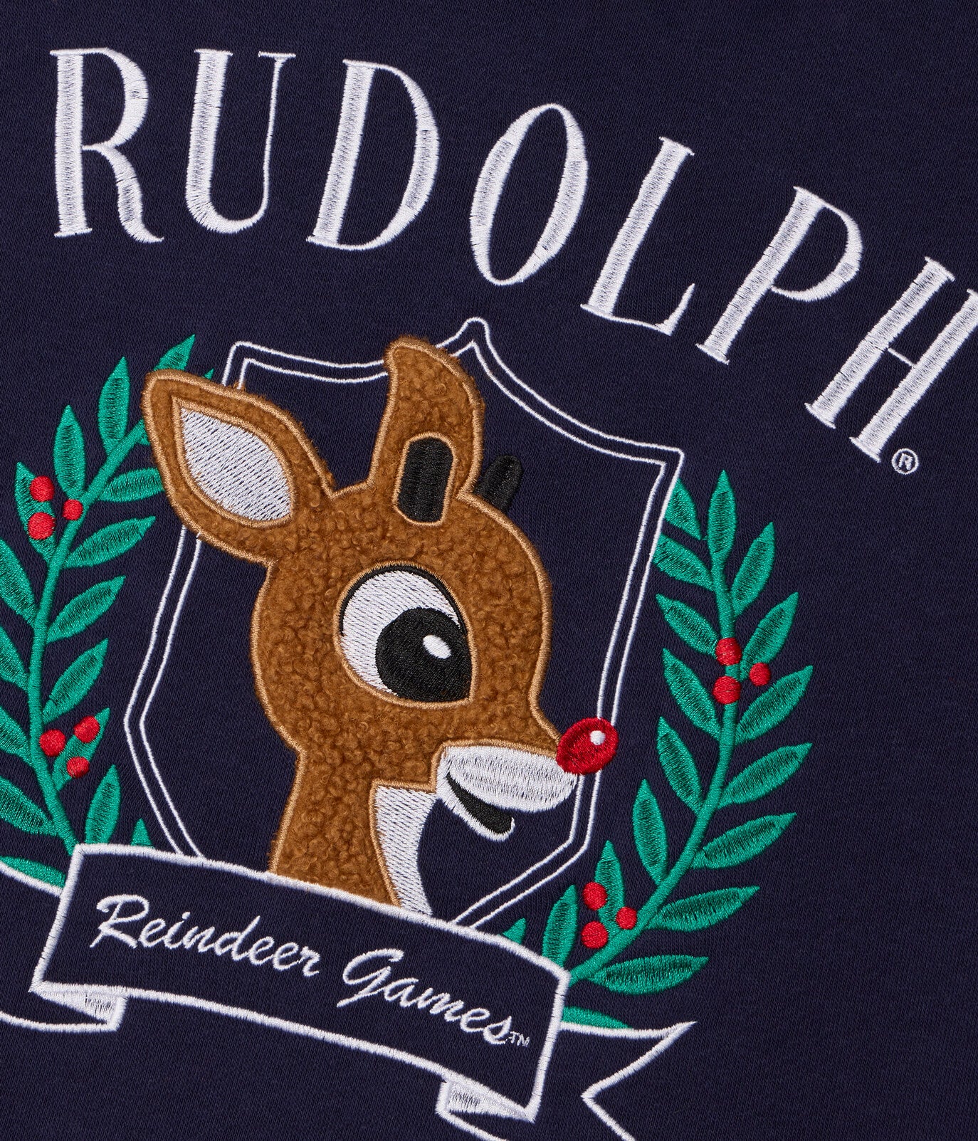 Women's Rudolph Wreath Sweatshirt