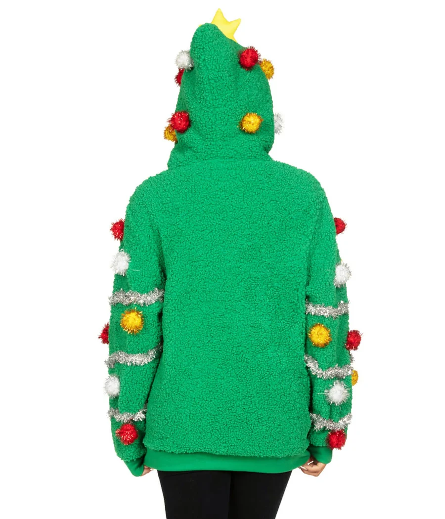 Women's Oh Christmas Tree Hooded Ugly Christmas Sweater