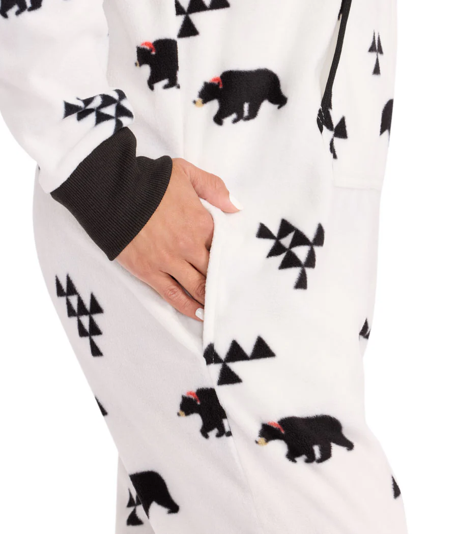 Women's Beary Christmas Jumpsuit